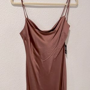Express Satin Slip Dress